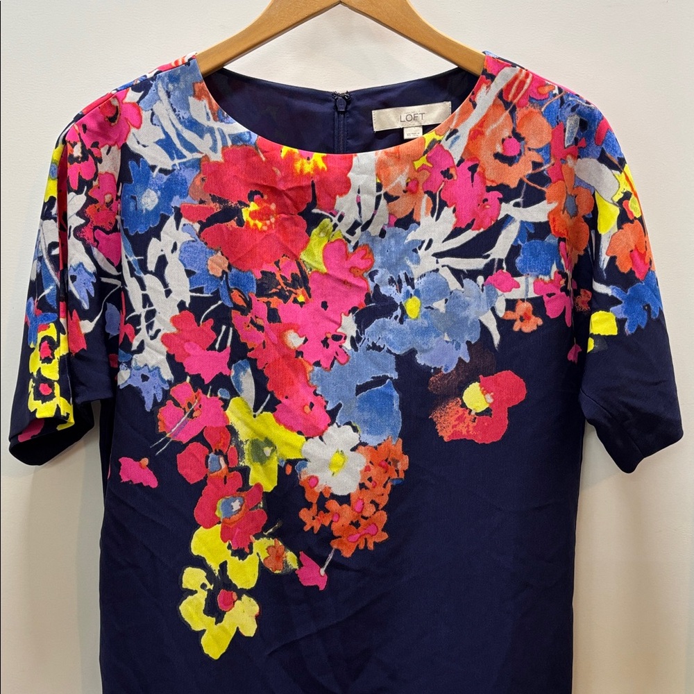 LOFT Multicolor Floral Women's Blouse